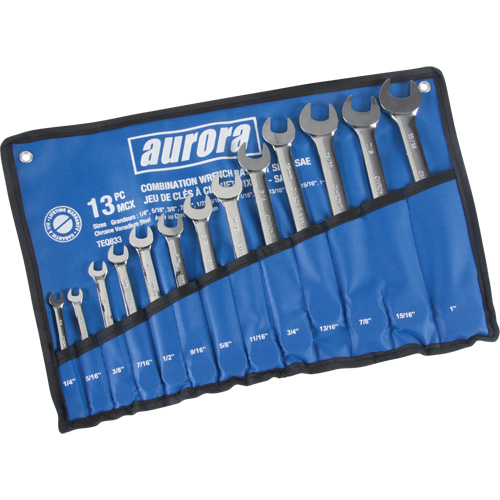 Fixed Head Wrench Set, 13 Pieces, Imperial Maritime Industrial Rubber