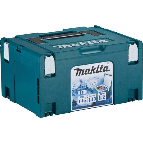 Large Interlocking Thermal Cooler Case, 11 L./ 11.62 qt./ 2.90 gal. Capacity Maritime Industrial Rubber