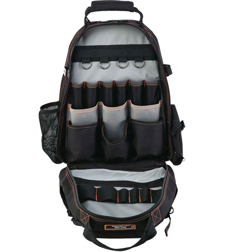 Sac &agrave; dos pour outils 5843 Arsenal, 13-1/2" lo x 8-1/2" la, Noir, Polyester Maritime Industrial Rubber