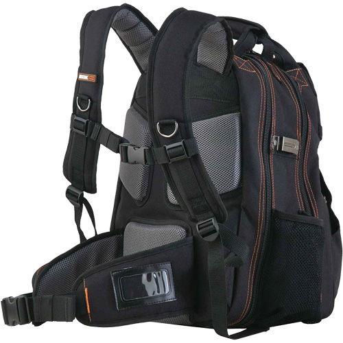 Sac &agrave; dos pour outils 5843 Arsenal, 13-1/2" lo x 8-1/2" la, Noir, Polyester Maritime Industrial Rubber