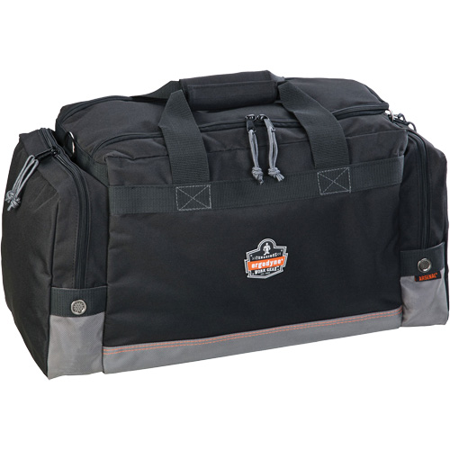 Arsenal&reg; 5116 Gear Bag, Polyester, 3 Pockets, Black Maritime Industrial Rubber