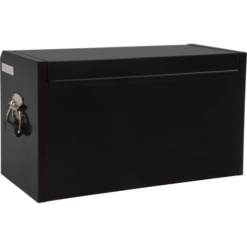 Coffre &agrave; outils industriel, 26" la, 4 tiroirs, Noir Maritime Industrial Rubber