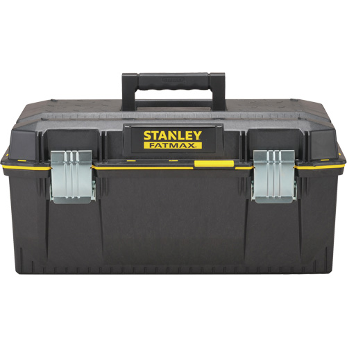 FatMax&reg; Structural Foam Tool Box, 23" W x 12' D x 10-1/2" H, Black/Yellow Maritime Industrial Rubber