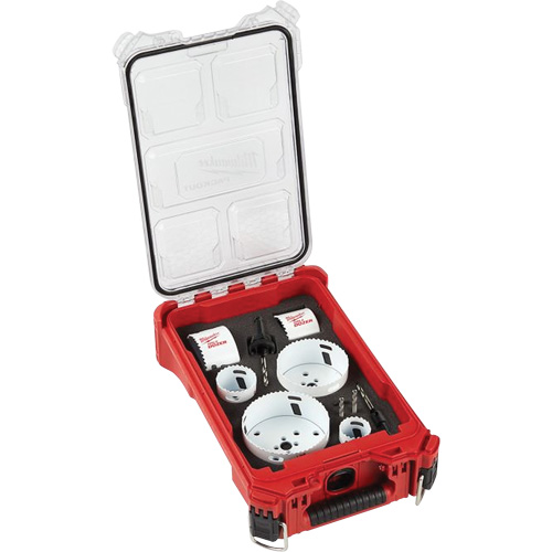 Packout Hole Dozer Hole Saw Kit, 10 Pieces Maritime Industrial Rubber