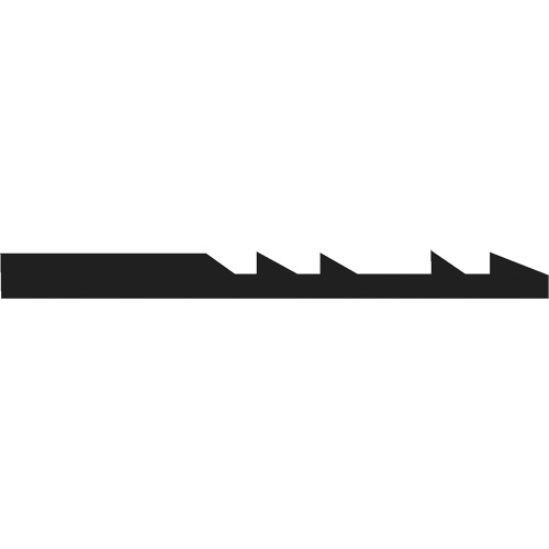 12 lames de scie &agrave; chantourner &agrave; double dent, Coupe spirale, 0,03" la x 5" lo, 27 dents par pouce Maritime Industrial Rubber