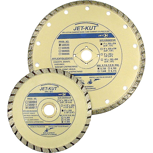 JET-KUT Premium Turbo Diamond Blade Maritime Industrial Rubber