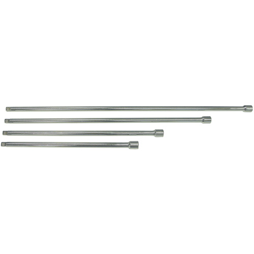 Jeu de barres rallonges SE12-4S, Prise de 1/2", Fini Chrome, 4 M Maritime Industrial Rubber