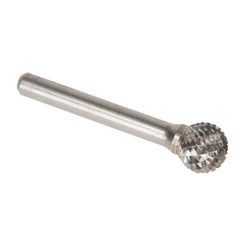 CLEVELAND Solid Carbide Burrs - Ball Shape, 1/4" Shank Maritime Industrial Rubber