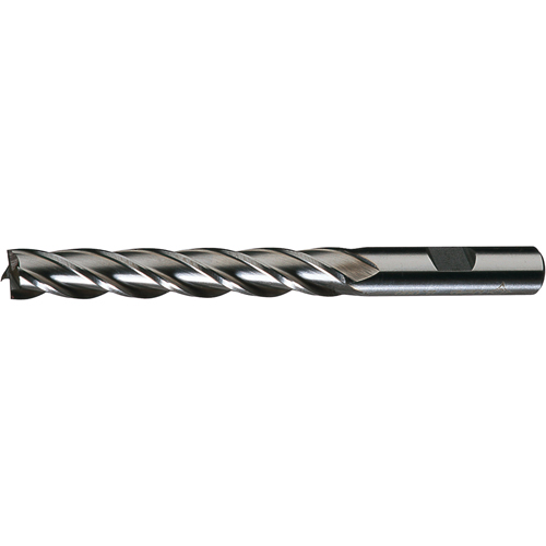 CLEVELAND Single End Centre Cutting Square End Finishers, 7/16" Dia., 4 Flutes, Cobalt Maritime Industrial Rubber