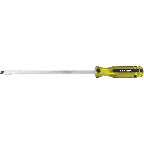 Tournevis &agrave; fente avec manche g&eacute;ant, 3/8", 10" lo, Prise Plastique Maritime Industrial Rubber