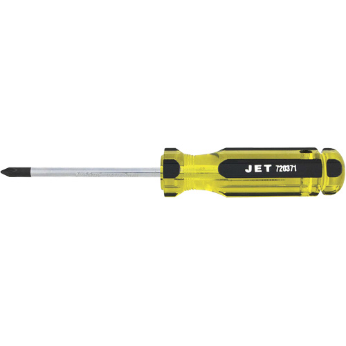 SDP-1 Jumbo Handle Screwdriver, #1, 3" L, Plastic Handle Maritime Industrial Rubber