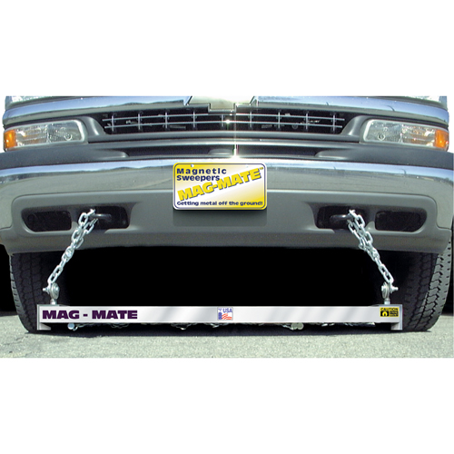 Magnetic Yard Sweepers, 60" W Maritime Industrial Rubber