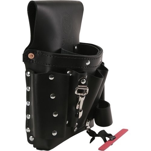 Pore-outils &agrave; tr&egrave;s grande capacit&eacute;, Porte-outil multiple, Cuir, 8 Poches Maritime Industrial Rubber