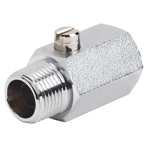Mini Ball Valves, Brass, Manual, FNPT x MNPT Maritime Industrial Rubber
