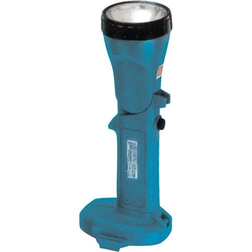 Heavy-Duty Flashlights, Xenon, 4.5 Hrs. Run Time, Rechargeable Battery, Plastic Maritime Industrial Rubber