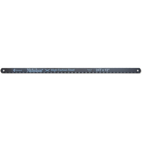 Replacement Shatterproof Hacksaw Blade, Carbon, 10" L, 18 TPI Maritime Industrial Rubber