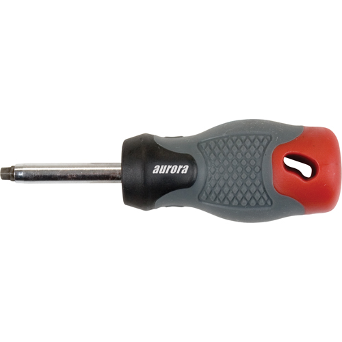 Square Tip Screwdriver, #2 Tip, Round Maritime Industrial Rubber
