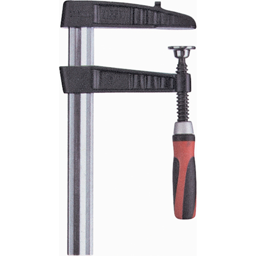 TG Professional Series Malleable Cast Bar Clamps, 16" (406 mm) Capacity, 4-1/2" (114 mm) Throat Depth Maritime Industrial Rubber