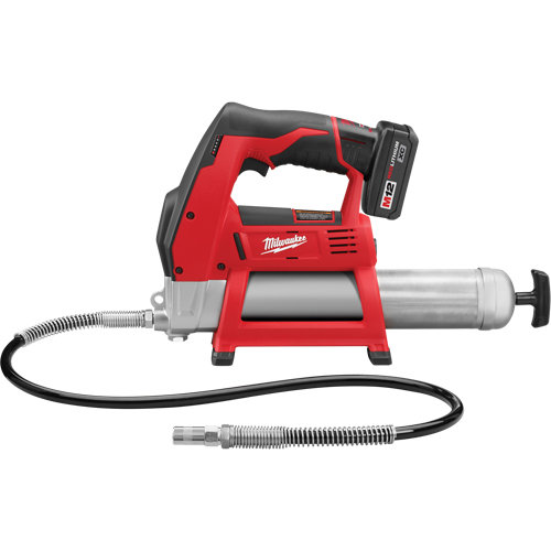 M12 Cordless Grease Gun Kit, Lithium-Ion, 12 V Maritime Industrial Rubber