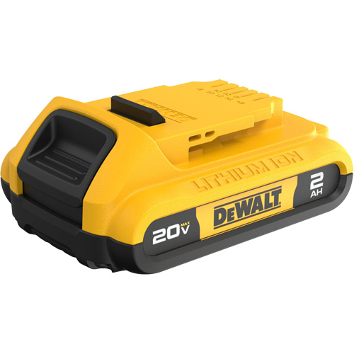 20V Max* Compact XR Battery Pack, Lithium-Ion, 20 V, 2 A Maritime Industrial Rubber