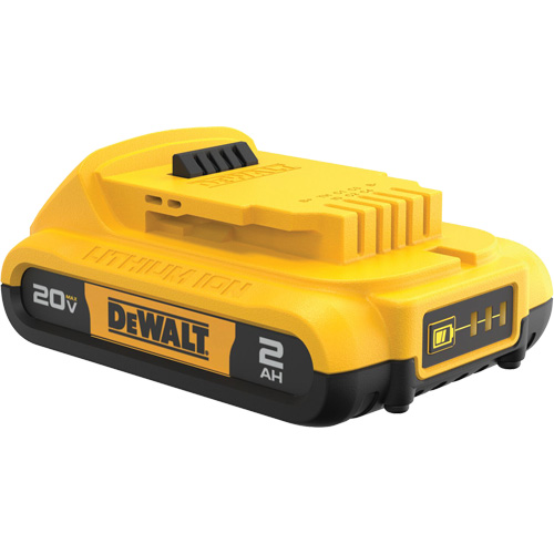 20V Max* Compact XR Battery Pack, Lithium-Ion, 20 V, 2 A Maritime Industrial Rubber