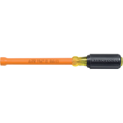 Insulated Hollow Shaft Nut Driver Maritime Industrial Rubber