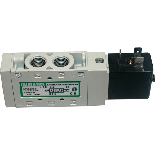 &eacute;lectrovannes pilotes &agrave; 5 voies 2 positions et 4 voies, Tuyau de 1/8", 150 psi Maritime Industrial Rubber