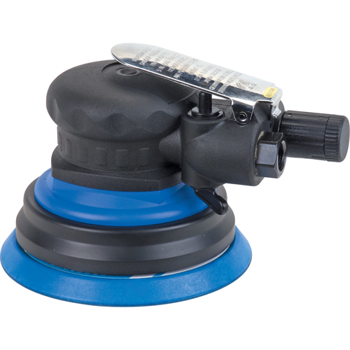 5" Dual-Action Orbit Sander, 1/4" NPT Inlet, 10000 RPM Maritime Industrial Rubber