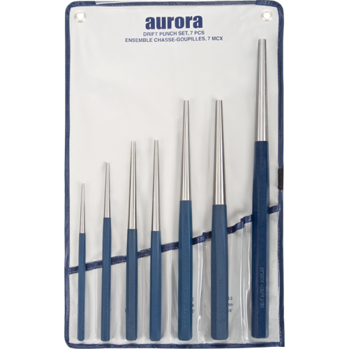 Jeu de pointeaux effil&eacute;s, 7 morcea Maritime Industrial Rubber