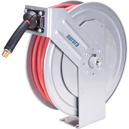 Hose Reel, 1/2" x 50', 300 psi Maritime Industrial Rubber