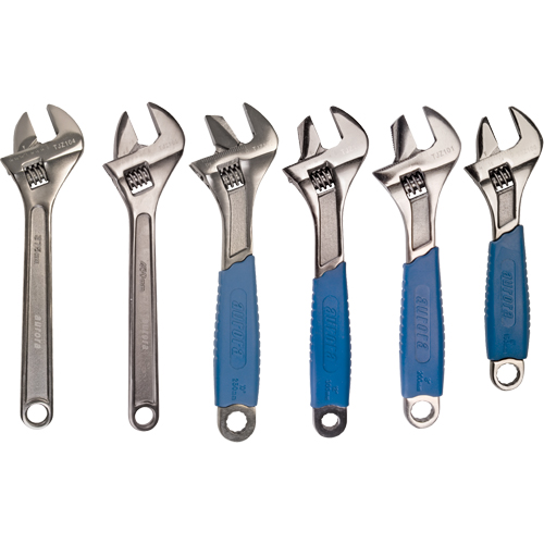 Wrench Set, Adjustable, 6 Pieces, Imperial Maritime Industrial Rubber