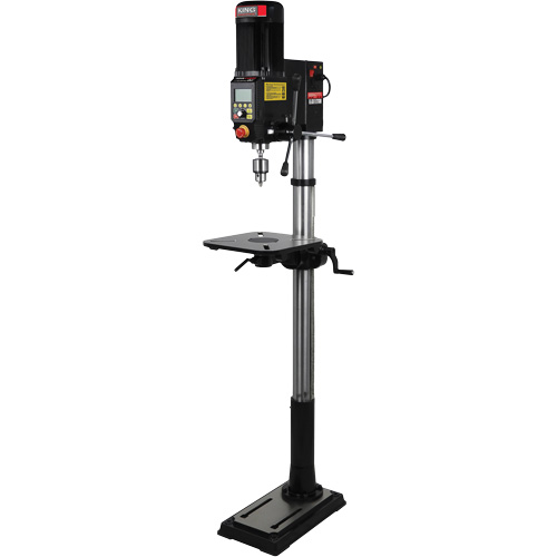 Nova Viking DVR Floor Model Drill Press, 16", 5/8" Chuck, 3000 RPM Maritime Industrial Rubber