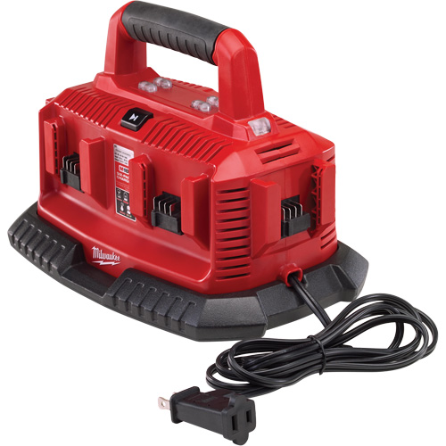 M18 Six Pack Sequential Charger, 18 V, Lithium-Ion Maritime Industrial Rubber