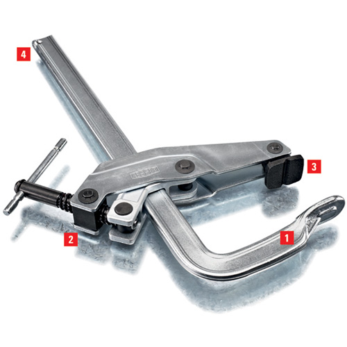 Claw Clamp Maritime Industrial Rubber