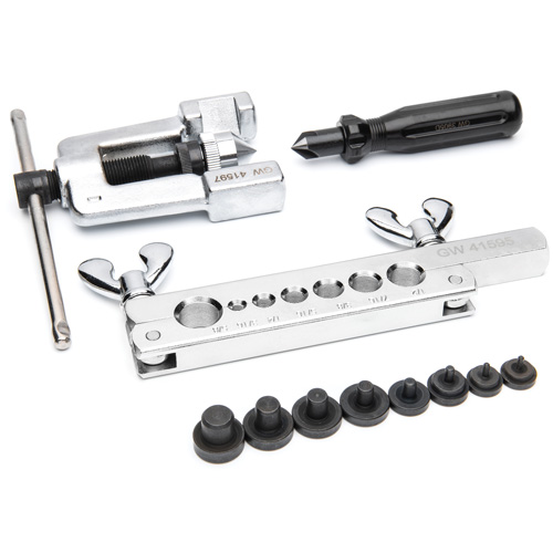 Ensemble d'outils d'&eacute;vasement double 10 mcx Maritime Industrial Rubber