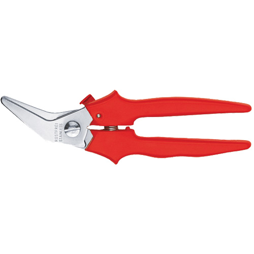 Offset Multi-Purpose Snips, 1-5/8" Cut Length, Straight Cut Maritime Industrial Rubber