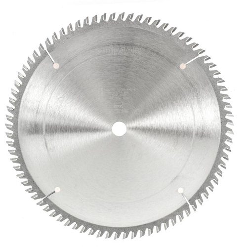 Industrial Saw Blade - Crosscut Thin Kerf, 10", 80 Teeth, Wood Use Maritime Industrial Rubber
