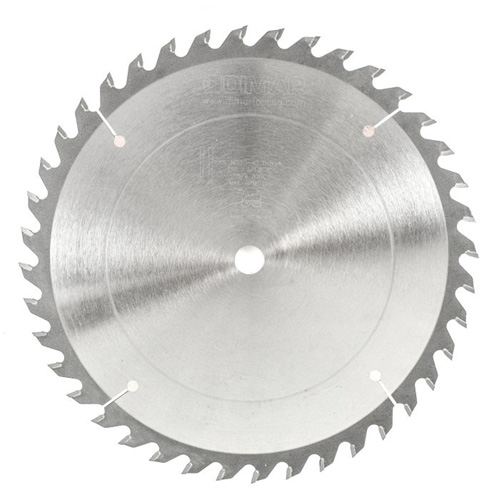 Lame de scie industrielle - coupe en travers &agrave; voie &eacute;troite, 10", 40 dents, Pour Bois Maritime Industrial Rubber
