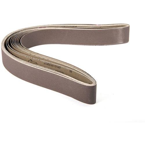 Benchstand Belt, 4" W x 60" L, Aluminum Oxide, 50 Grit Maritime Industrial Rubber