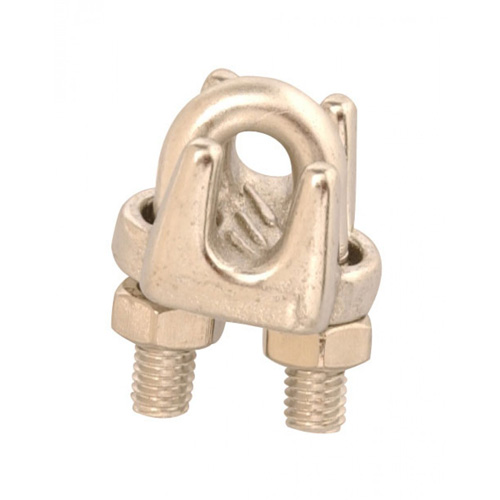 Cast Stainless Steel Wire Rope Clip Maritime Industrial Rubber