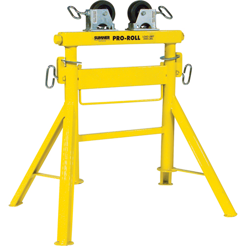 Pro Roll Pipe Stand, 1000 lbs. Load Capacity, 36" Pipe Capacity Maritime Industrial Rubber