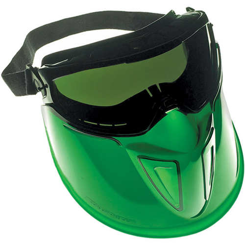 KleenGuard V90 Shield Safety Goggles, 3.0 Lens, Anti-Fog, Indirect Vent Maritime Industrial Rubber