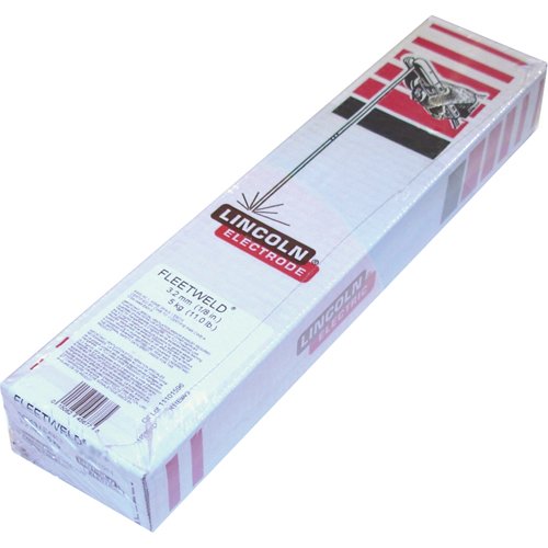 &eacute;lectrodes enrob&eacute;es en acier doux Fleetweld 35, E6011, 3/32" dia. Maritime Industrial Rubber
