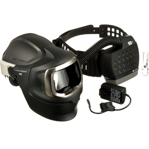 Respirateur d'&eacute;puration d'air propuls&eacute; Adflo, Masque de soudage, Pile Lithium-ion Maritime Industrial Rubber