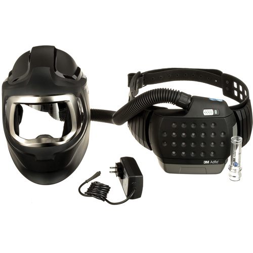 Respirateur d'&eacute;puration d'air propuls&eacute; Adflo, Masque de soudage, Pile Lithium-ion Maritime Industrial Rubber