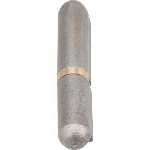 Charni&egrave;re &agrave; souder, 0,315" dia. x 1,575" lo, Acier doux a/goupille fixe en acier Maritime Industrial Rubber