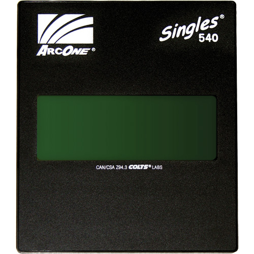 Lentille de soudage autoassombrissante haute d&eacute;finition ArcOne Singles, 5" la x 4" h Champ de vision, Pour utilisation avec ArcOne&reg; Maritime Industrial Rubber