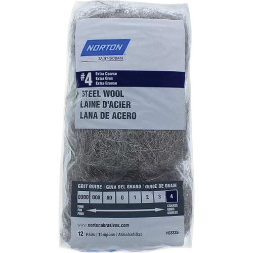 Steel Wool, Roll, Grade 4 Maritime Industrial Rubber
