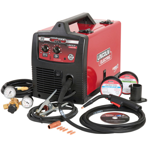 MIG-PAK&reg; 180 Wire Feeder Welder, 208 V/230 V, 1 Ph, 60 Hz Maritime Industrial Rubber