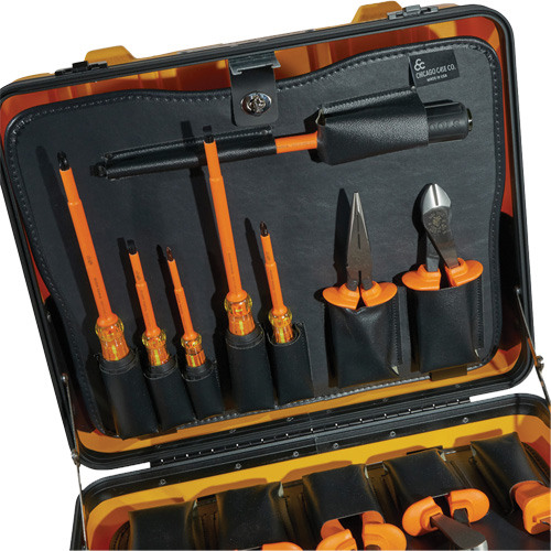 Utility Insulated Tool Kits, 13 Pcs Maritime Industrial Rubber